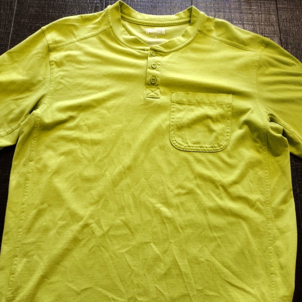 Duluth trading company button collar shirt